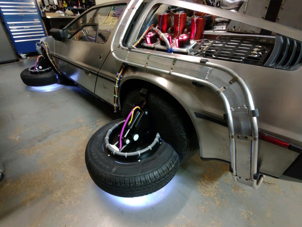 Having some issues with the time circuit display and some wiring, but it is almost done!!!