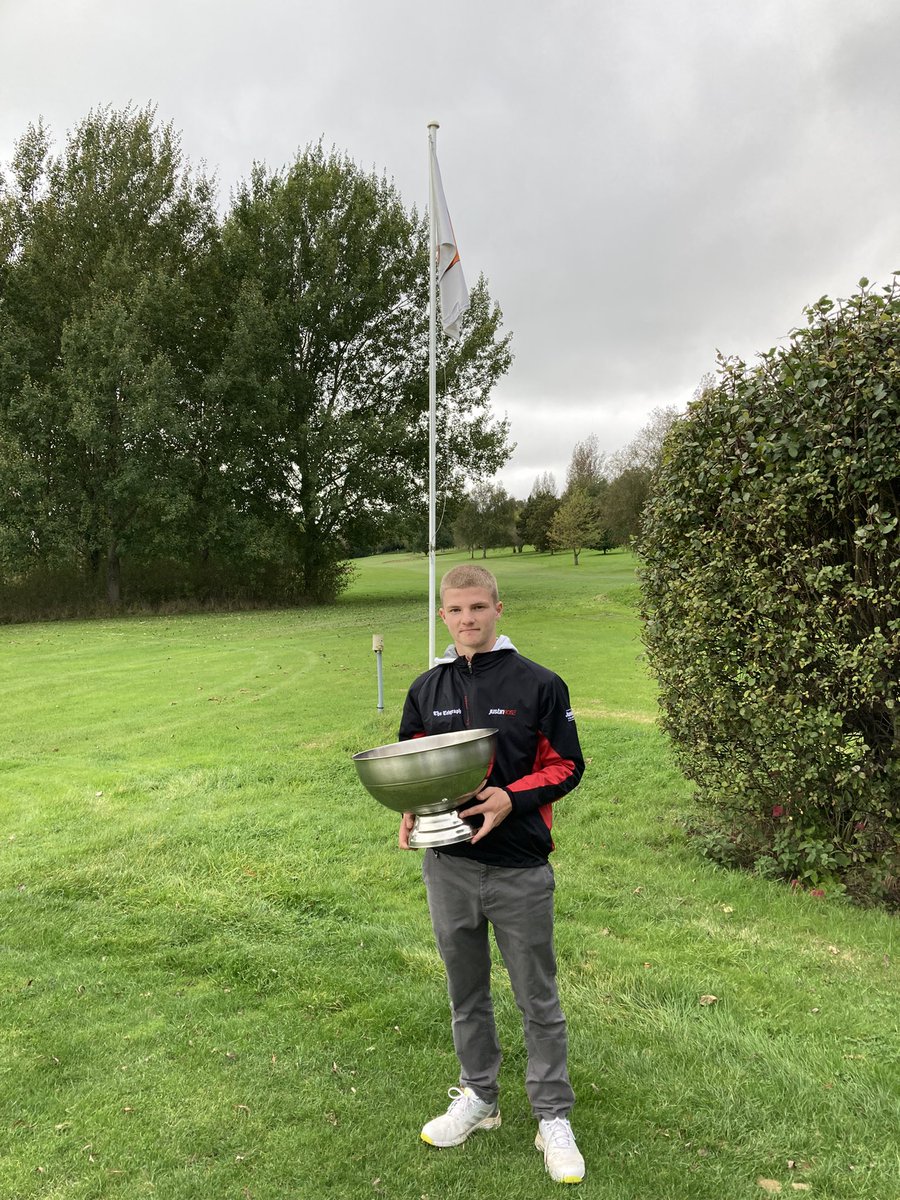 Hugh Adams followed yesterday’s 66 with another one to win The College Open 👏👏👏👏