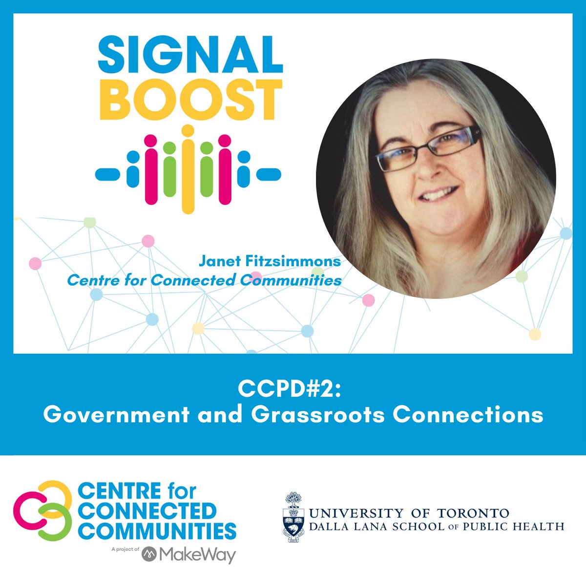 OpenlyConnected's tweet image. The second episode of the Signal Boost CCPD podcast is now available, featuring Janet Fitzsimmons from @C3connected on how governments and grassroots organizations communicate

More at our blog: ow.ly/koCl50GiV9j

Listen now! ow.ly/P8YR50GiV9k