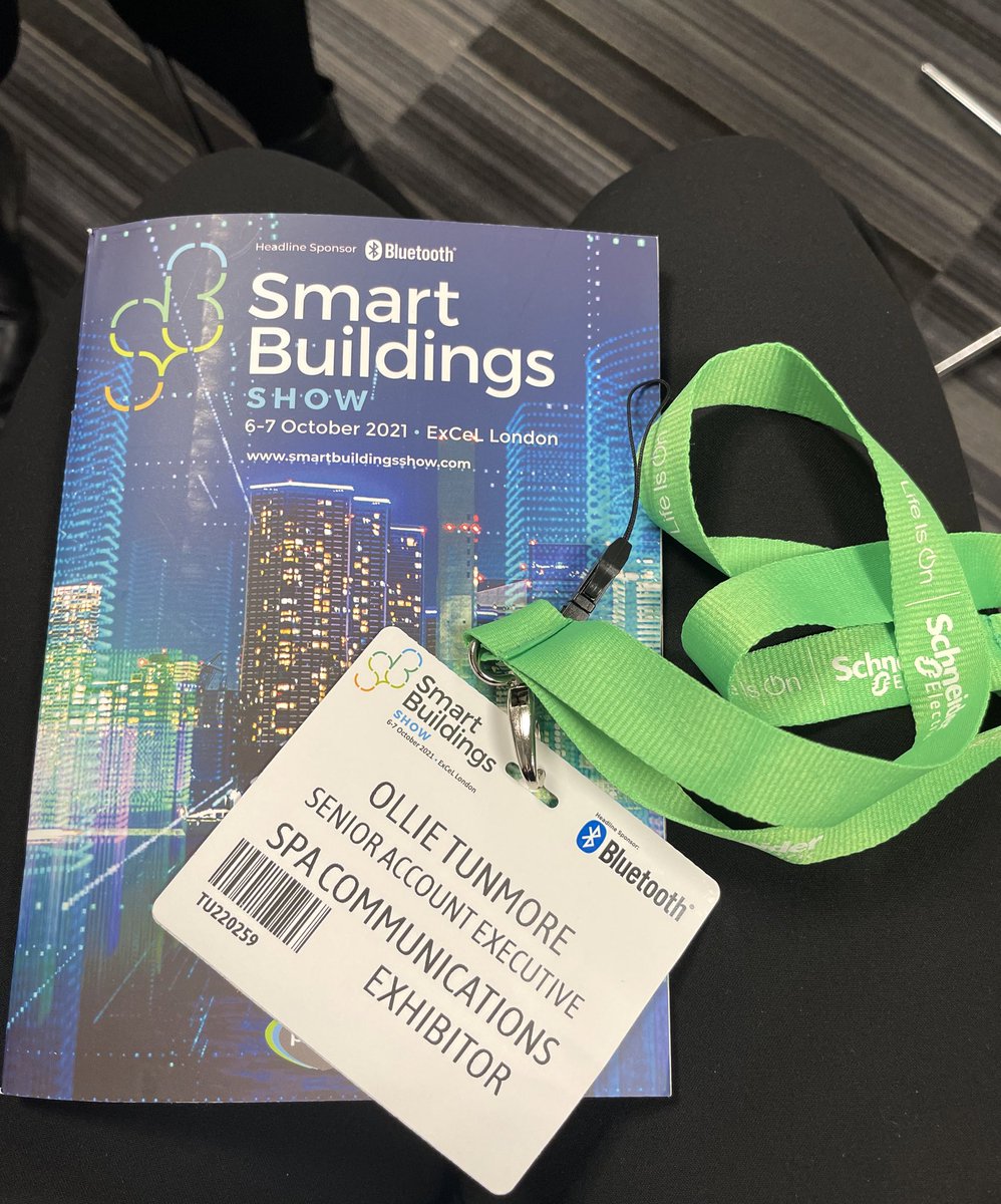A great couple of days working with  <a href="/smart_build/">Smart Buildings Magazine</a>, our first trade show back at @spacomms since pre-pandemic! #sbs2021