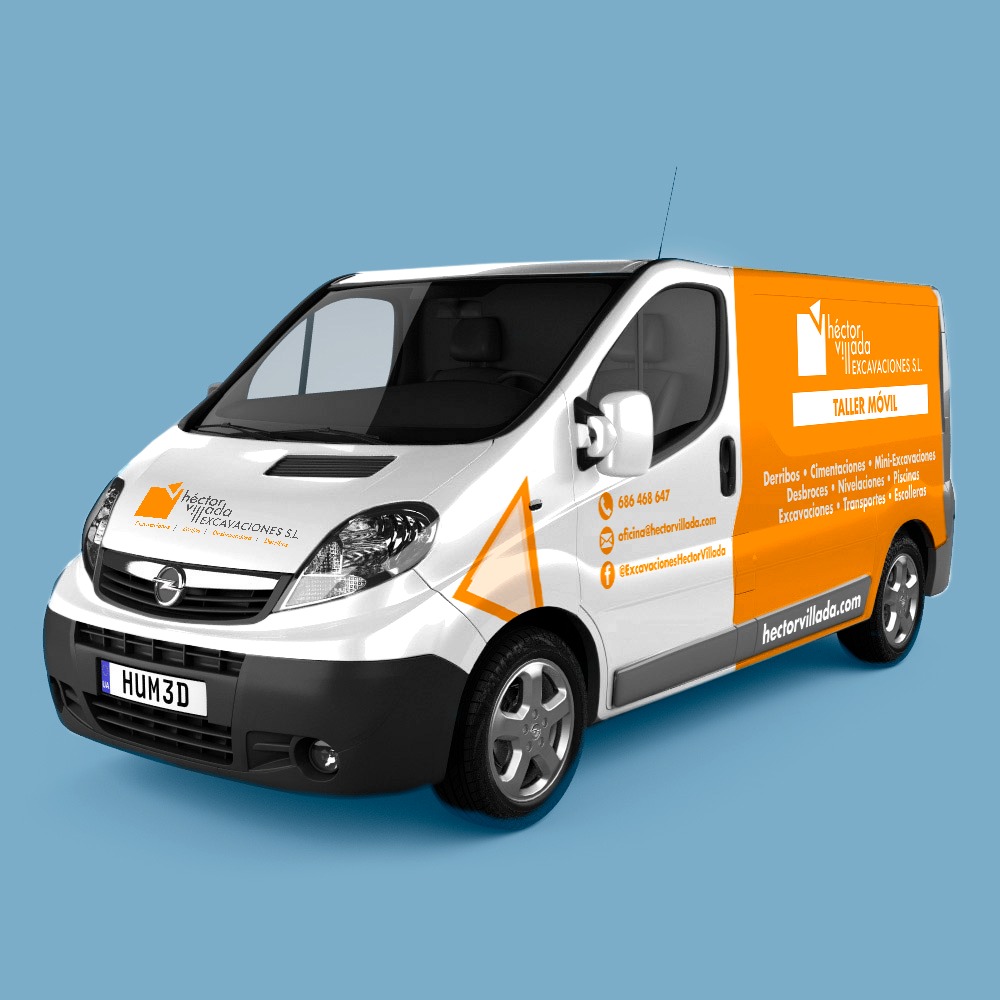 Hoy hacemos entrega de otro nuevo trabajo a nuestro cliente Hector Villada Excavaciones.

En este caso, os mostramos todo el proceso, cómo era la furgoneta en un inicio, el proyecto realizado para enseñar al cliente antes de su rotulación y el resultado final. 

¿Te gusta?