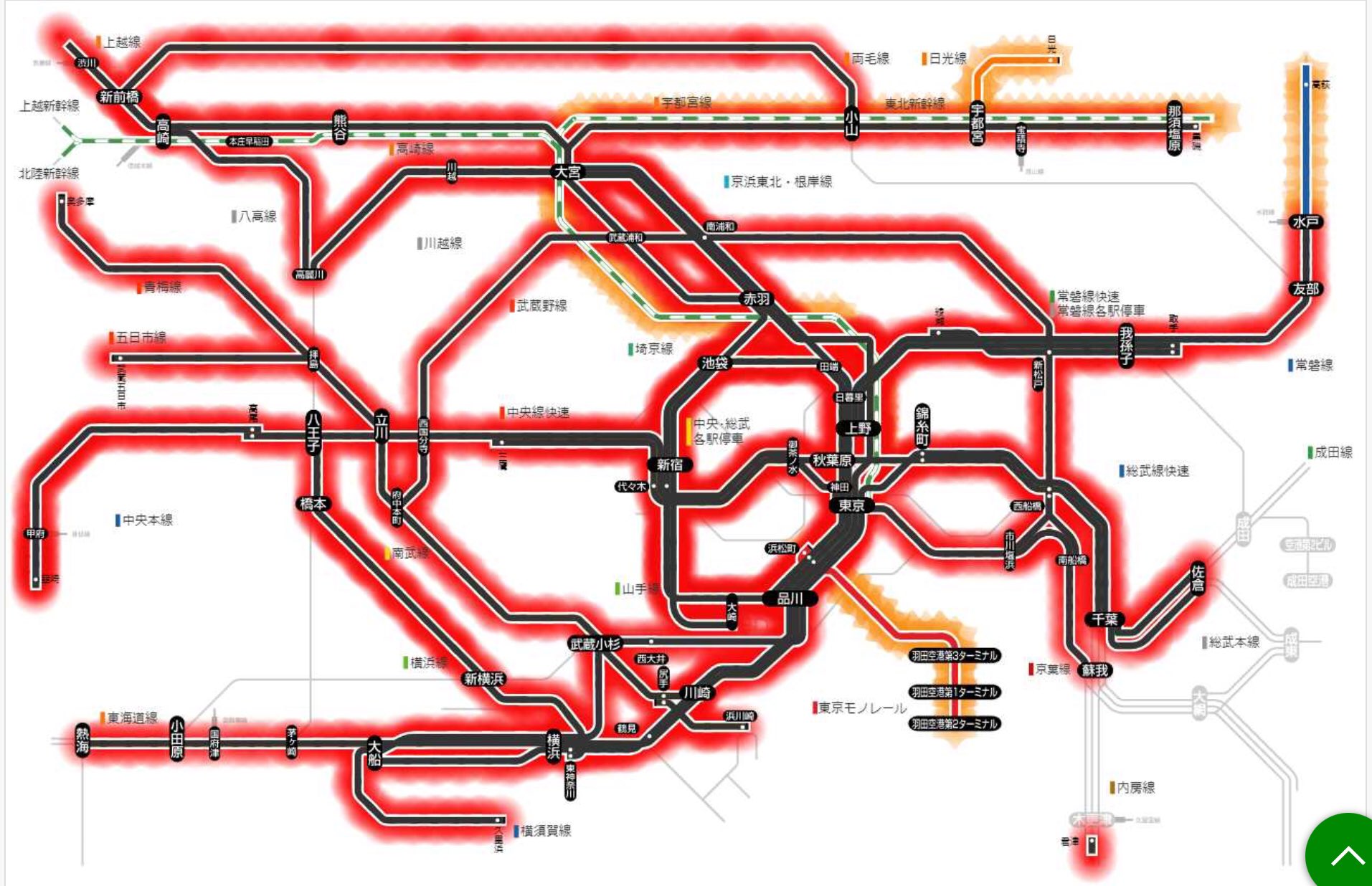 群馬県鉄道路線図【2025.4.17更新】
