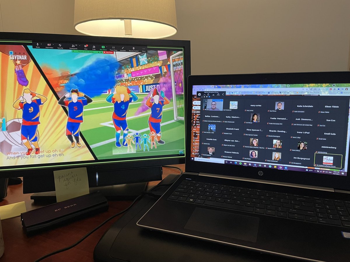 Brain breaks during partner meetings are so energizing!!!