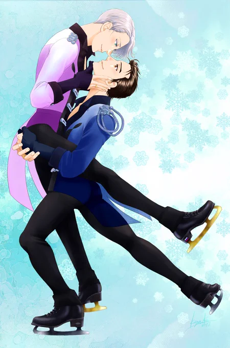大好き～('□̵ᴗ□̵`)(*'♡`*)
 #ユーリオンアイス5周年 
#YOI5周年 