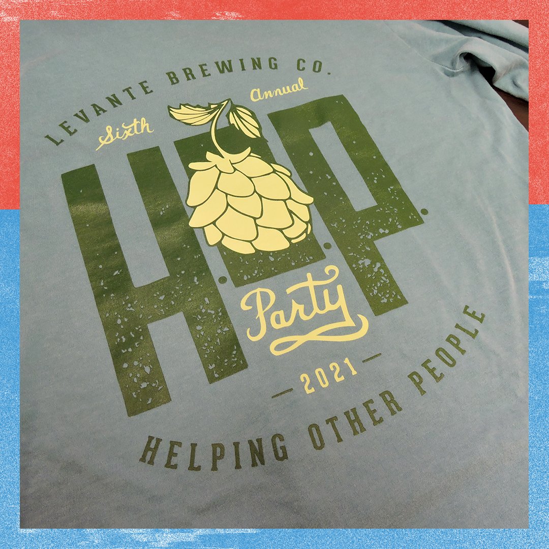 logowearhouse's tweet photo. Looking to grab some beers this weekend? Why not help out a good cause while you’re at it? @LevanteBrewing are hosting their 6th Annual Helping Other People Party! Try out some craft beers; look through local artisan’s works; all while supporting the West Chester Food Cupboard! https://t.co/uGAZaPE3ic