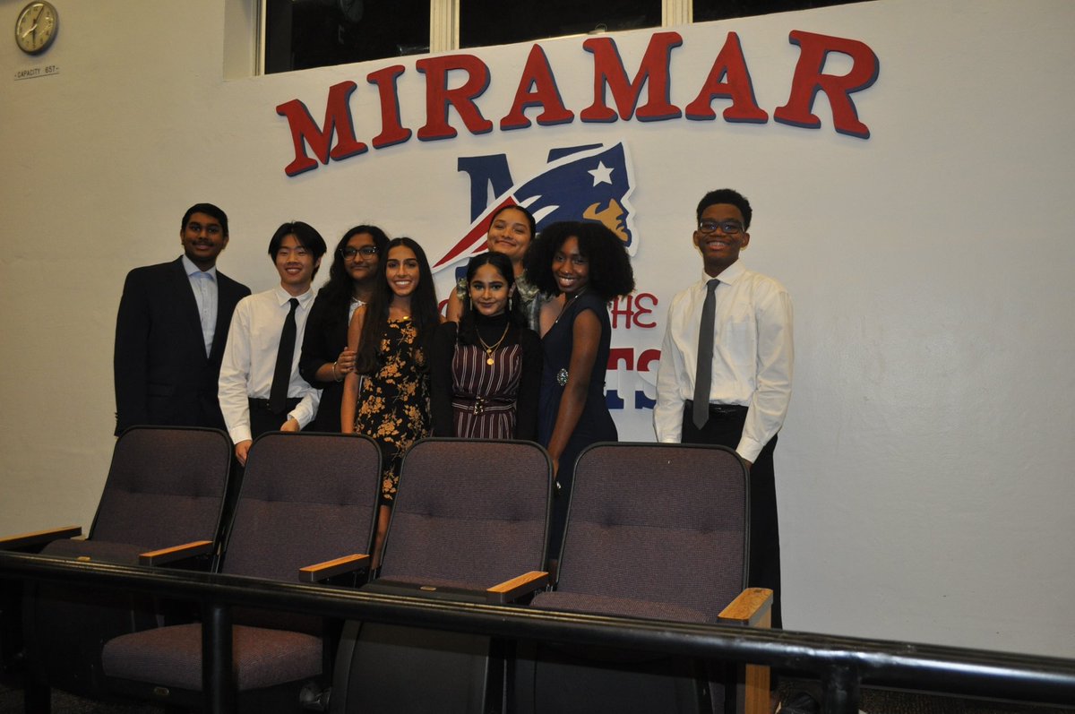 We especially want to thank <a href="/WayneMessam/">Wayne Messam</a> and school board member Ms. Patti Good for speaking at our ceremony! Our sponsor Ms. Richardson and the administration team at Miramar High <a href="/msformoso/">Director Formoso</a> were super supportive and helpful!