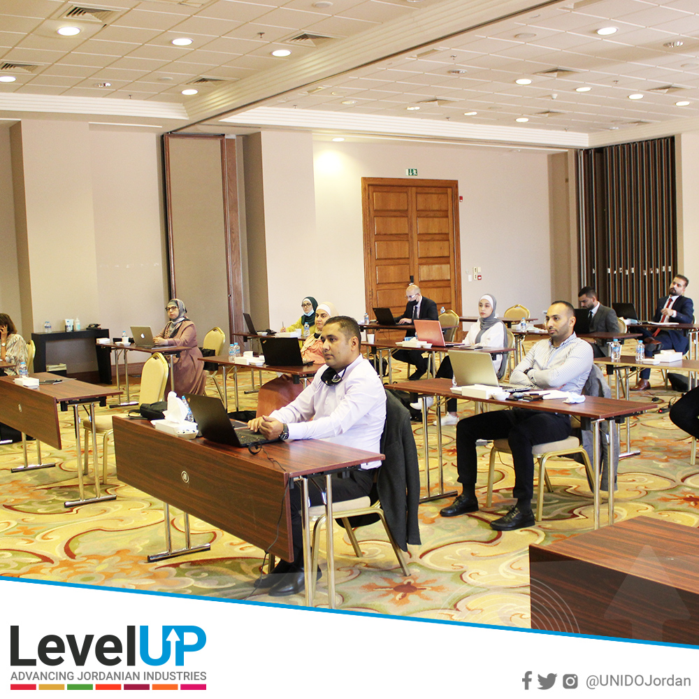 UNIDO_Jordan's tweet photo. A Training on Market and Product Space Analysis was held from 3rd to 6th October at the Dead Sea, Jordan. The training was attended by 14 analysts and researchers from MITS, Jordan and Amman Chambers of Industry, Jordan Exports and JEDCO

#UNIDO #UNIDOJordan #LevelUP https://t.co/gpimS4qr7v