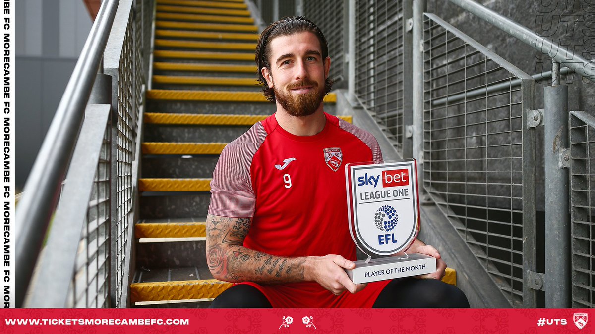 Striker <a href="/cstockton94/">Cole Stockton</a> wins <a href="/SkyBetLeagueOne/">Sky Bet League One</a> Player of the Month again! 

👉 bit.ly/3iDXuys

#UTS 🦐