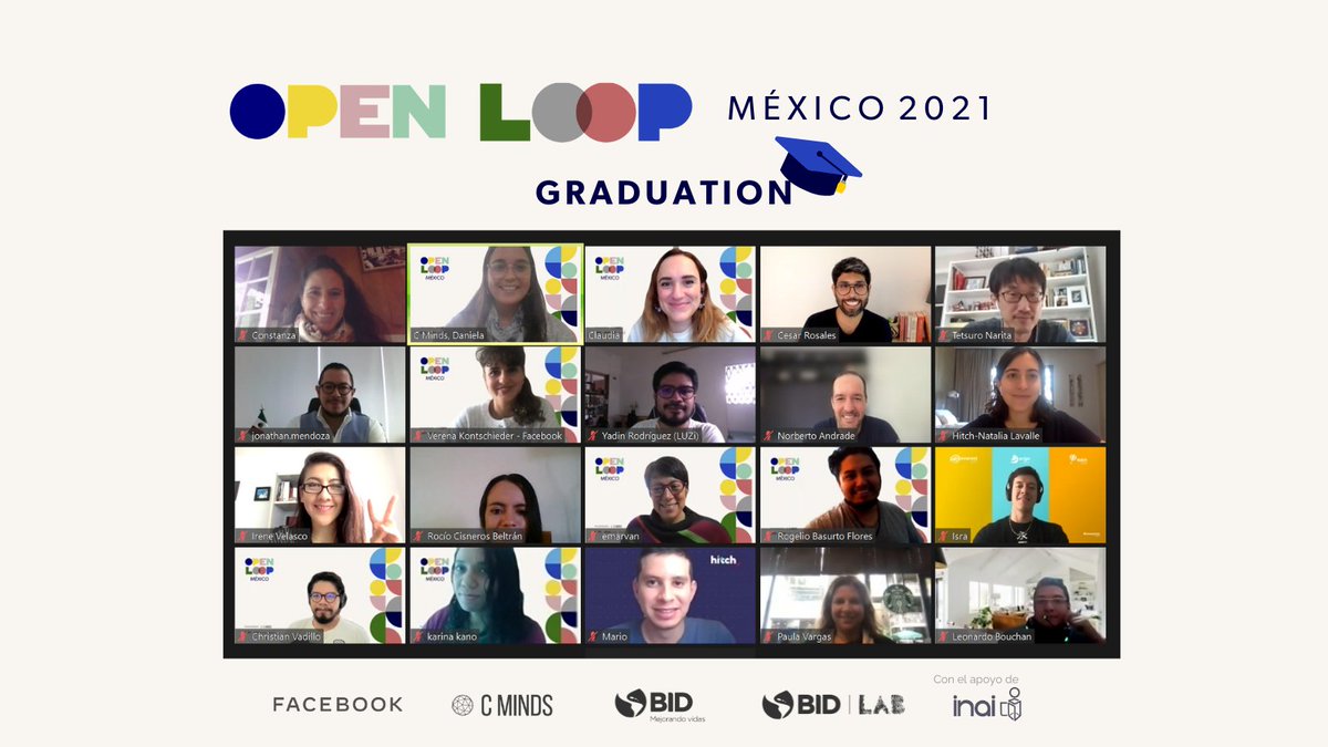 CMinds_co's tweet photo. We congratulate and thank all the companies that participated in #OpenLoopMexico for all their effort and commitment throughout these months to strengthen the #transparency and #explainability of their #AI systems 🏆.  Stay tuned for our next posts! 👀
#EonResilienceLab https://t.co/sZsz97eHak
