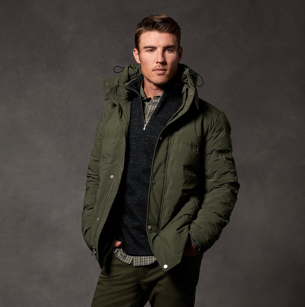 With a nod to the outdoors, create your newest piece to add to your J.Hilburn wardrobe. This season's knits are built with the same eye for detail and modern styling that sets our 11 categories of custom-made clothing apart.