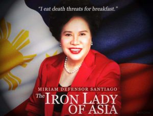 The best president we never had...

#miriam
#ironladyofasia
#mypresident