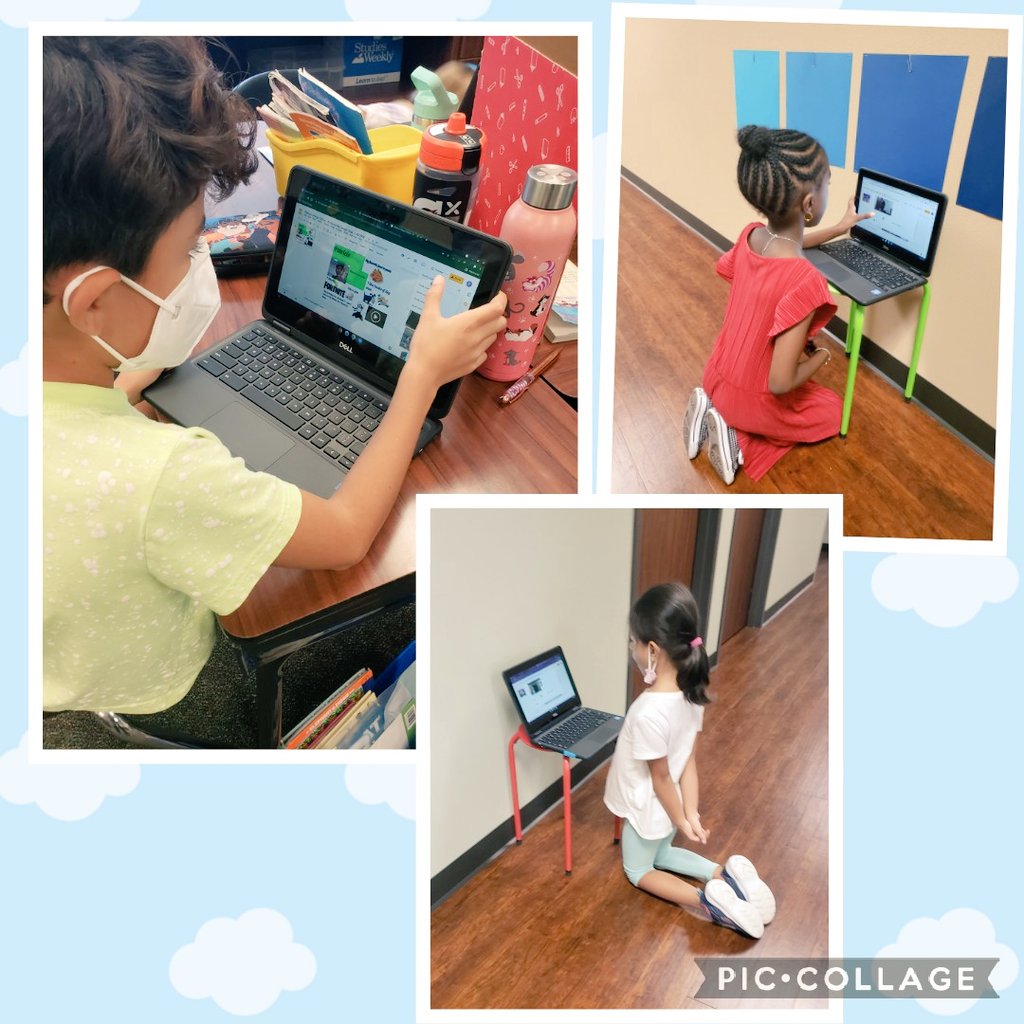 Mrs_Moore_TCES's tweet photo. Thank you @TinaNiemann for the new tech tool! We learned to add a video to Google Slides and had a great opportunity to practice speaking in complete sentences. 
🗣️💻 @TISDTCES @TCESAchieve https://t.co/J3zlQ8yHbt