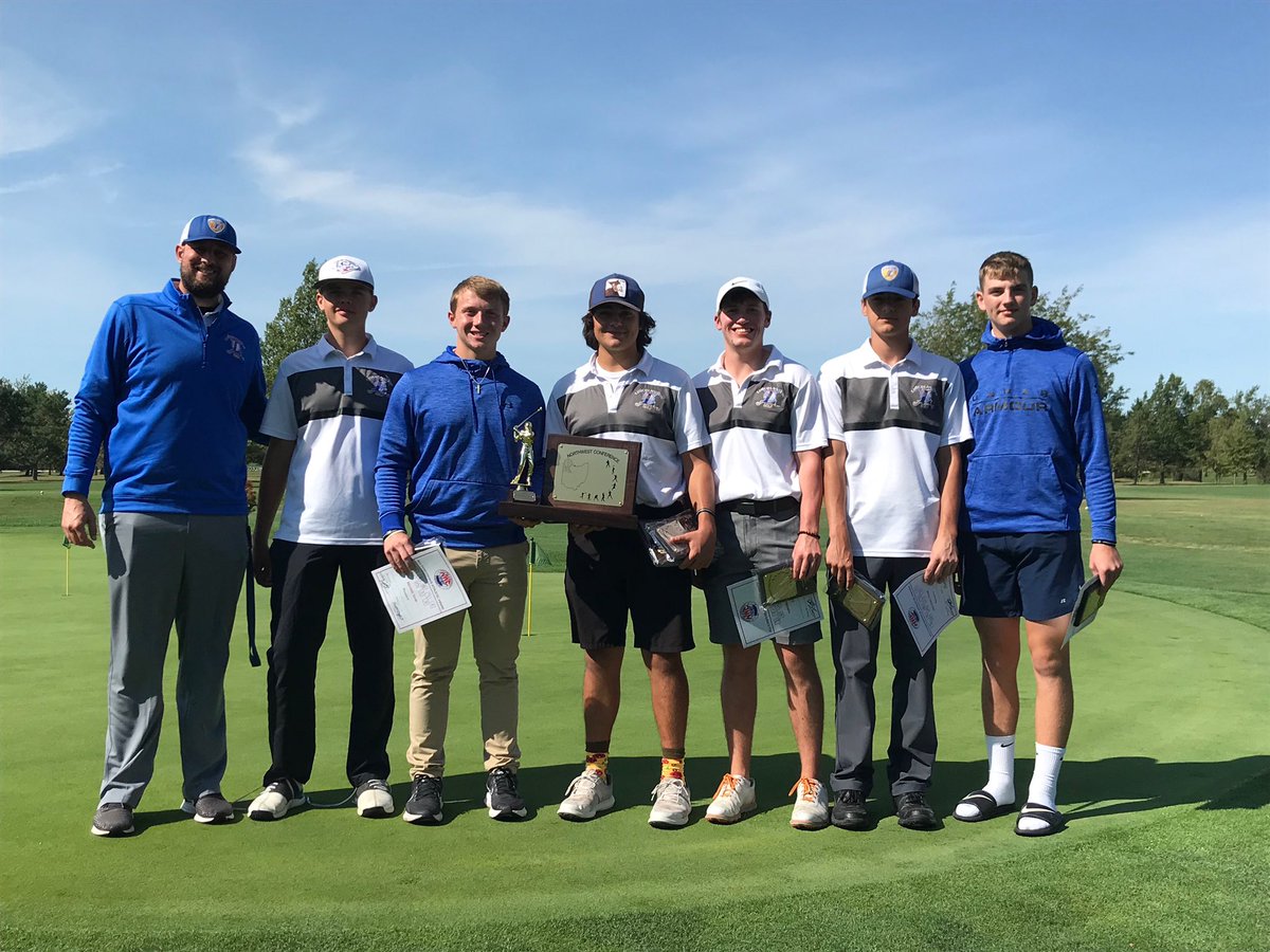 lancerway88's tweet photo. Huge “Good-Luck” to the Lincolnview HS “NWC Boys Golf Champions” as they play in the OHSAA District Golf Championships today at Stone Ridge for a chance to move on to State!! #Good-LuckLancers #LancerGolf #NWC https://t.co/44E0D7Wn25