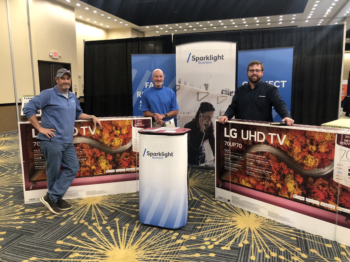 What’s better than giving away one 70” TV? Giving away TWO 70” TVs! Make sure you stop by the <a href="/sparklightcares/">Sparklight</a> booth at Business After Hours today. 4-6pm, Hilton Garden Inn! Tickets are available at the door. #FMWFBAH