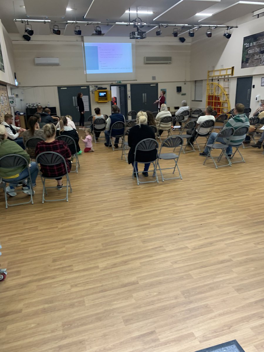 Welcoming our parents back into school for an information session on the multiplication tables check