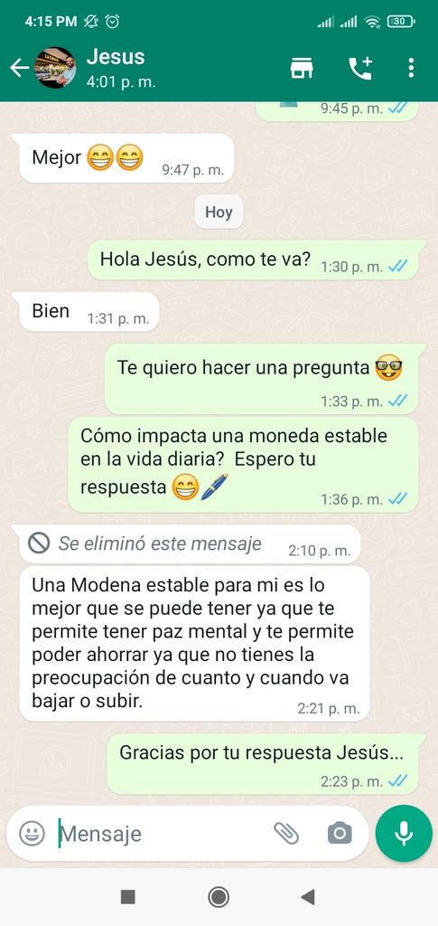 danielysbm's tweet photo. Testimonios #MonedaEstable #DDHH
#GoReserve https://t.co/BWUQMmcfO6