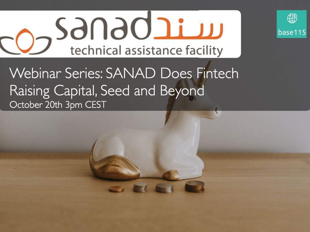 aaronHSL's tweet photo. Looking forward to the next #SANADdoesFintech webinar next Wednesday 20th Oct at 3pm CEST. They'll be discussing Raising Capital, Seed and Beyond. They'll be  announcing their 3 fantastic panelists on Sunday so keep your eyes open! https://t.co/pFyyUwiF4w