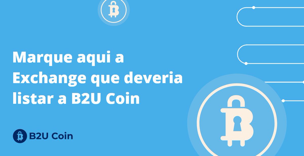 CoinB2u's tweet photo. O token da @bitcointoyou tem passado por crescimento em seu ecossistema
Sendo assim, muitos de vocês querem ver a b2u coin em mais exchanges para que tenham mais opções de negociações 
Deixe nos comentários qual exchange deveria listar a B2U Coin https://t.co/4BCcomGQ8o