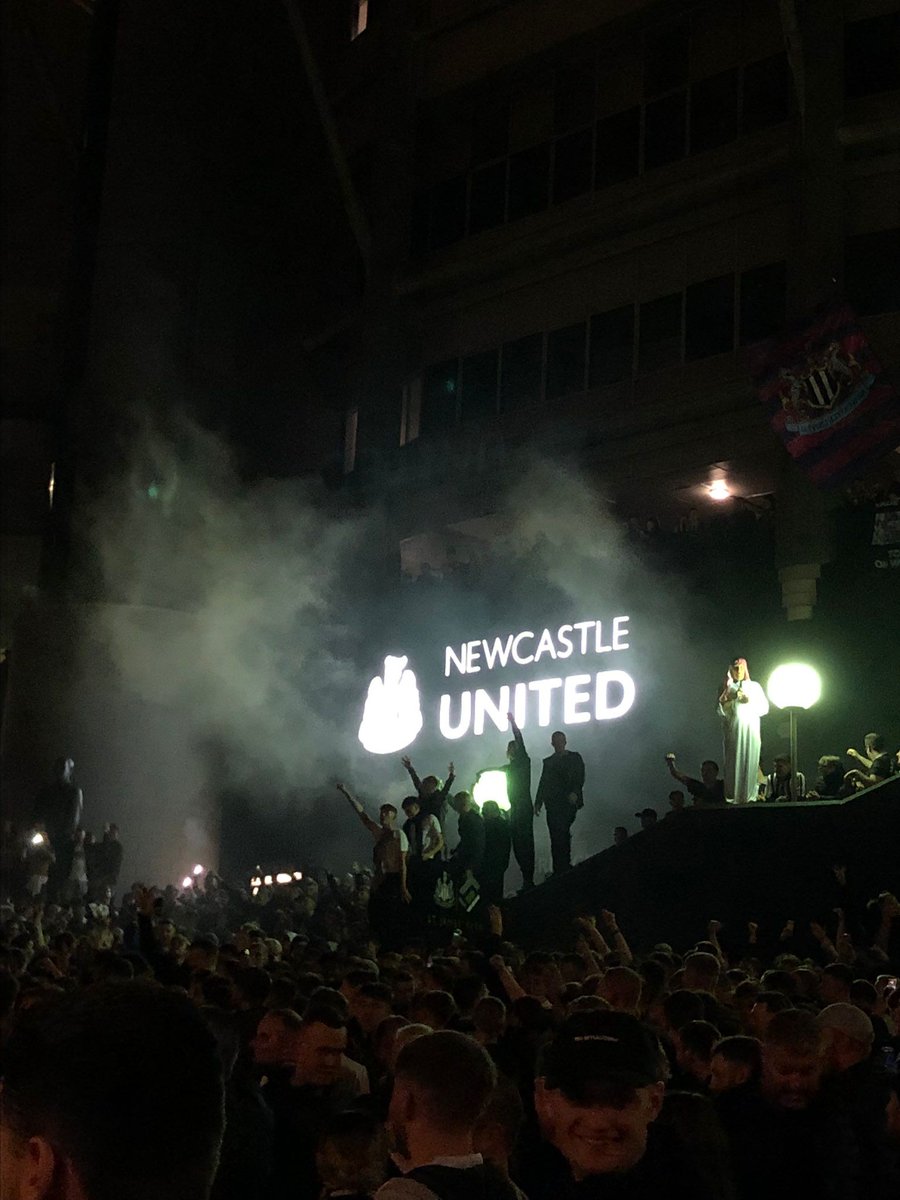 A great day, a great night, a great photo #NUFC