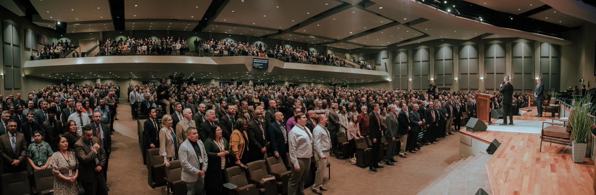 PaulChappell's tweet photo. So grateful for how God worked throughout @slconference this week! Praying for every pastor and church represented as they return home to #DeclaretheGospel! #slc21 https://t.co/iEdn0LnOCP