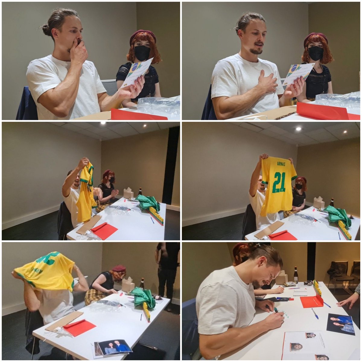 I'm completely moved by this video. Thank you so much <a href="/neverlandadv/">Neverland Adventure</a> for making this convention so special and for making our dreams come true. I'm speechless. No words can describe my happiness. Thank you <a href="/lele_monteiro/">Letícia Monteiro</a> for all your support and kindness. I'm really grateful 😁