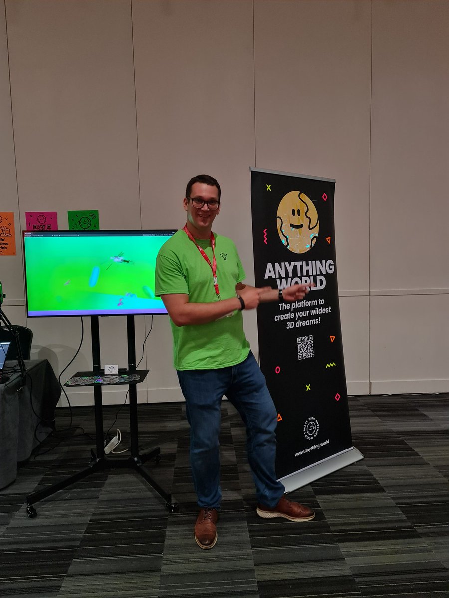 BinaryCoder's tweet image. First day over! It has been awsome meeting tons of cool and passionate #devs and #creators at @EGX 2021. Dont miss @_AnythingWorld tomorrow!