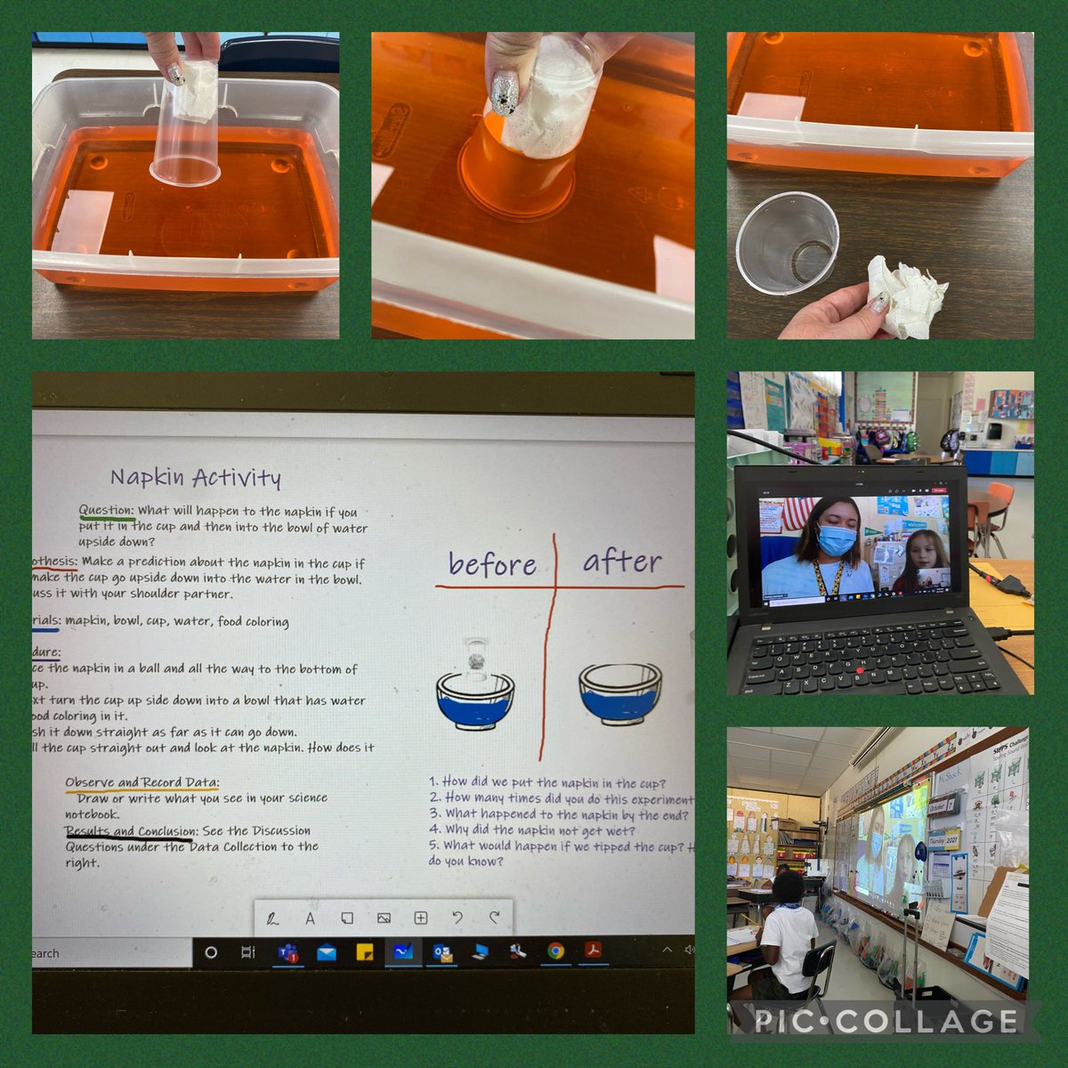 Collaborative structures across our grade level comparing experiment results and conclusions through Teams! #VCSscientists <a href="/ElemSci/">VCSElemSci</a> 2nd rocks!!!