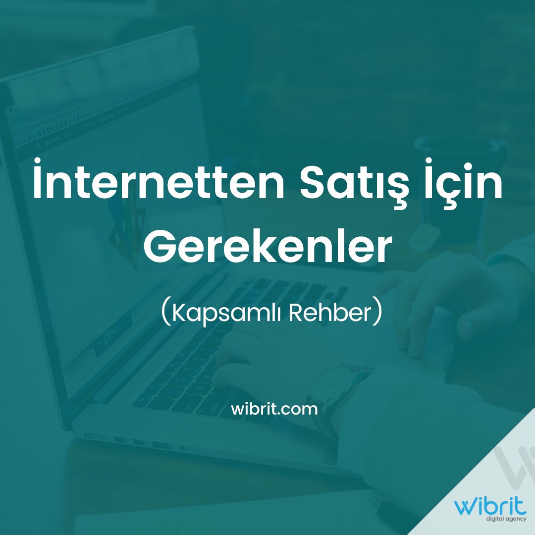 İnternetten satışla alakalı hiçbir bilginiz yoksa ve sıfırdan başlayacaksanız bu içeriğimiz tam size göre. 
Blogumuzu şimdi ziyaret edin. 

wibrit.com/internetten-sa…

#internettensatış #eticaret #esatış