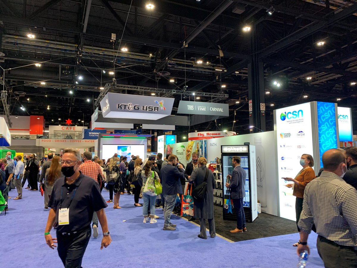 ConnectionsHous's tweet photo. We are on-site at NACS Chicago and the energy is amazing! #NACSShow #WeGotThis https://t.co/bbAe6f5kiI