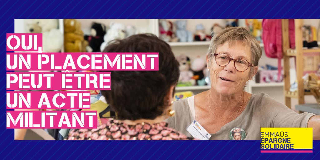 Emmaüs lance une foncière ! Avec votre épargne, vous pouvez soutenir nos nouveaux projets immobiliers et contribuer à notre lutte contre l’#exclusion. 
Pour en savoir plus sur Emmaüs Epargne Solidaire 👉emmaus-epargne-solidaire.fr
#epargnesolidaire #ESS 
#Thread ⤵