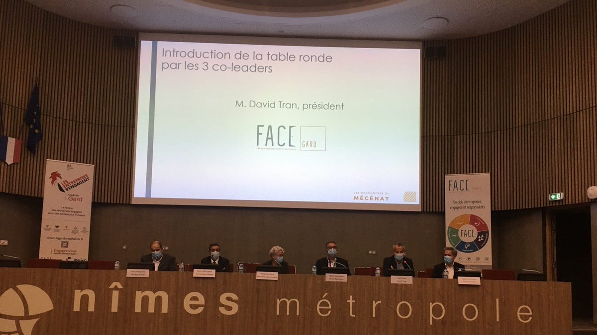 .<a href="/enedis/">Enedis</a> représentée par <a href="/olivierbrissac1/">olivierbrissac</a> est heureuse de participer aux rencontres du mécénat à #Nîmes. La #RSE est au💙de notre projet d'entreprise car nous sommes convaincus que la performance industrielle et économique vont avec l'exemplarité sociale et environnementale 🌿