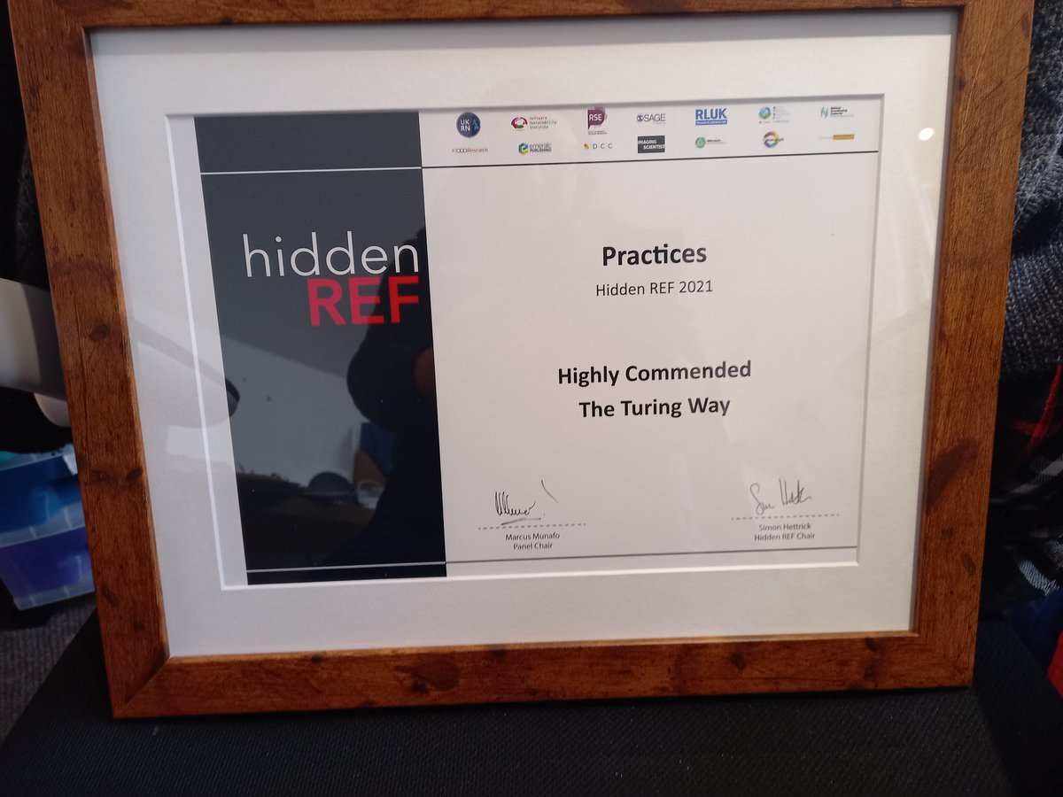ekaroune's tweet photo. Here's @turingway's one from @HiddenRef - thanks so much, its lovely. https://t.co/IUzIkMAxI4