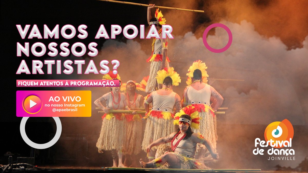 brasilfenapaes's tweet photo. A partir de hoje (7), transmitiremos as apresentações dos artistas da Apae Brasil no Festival de Dança de Joinville. Anotem na agenda os dias e horários, pois o apoio de vocês é importante. Não percam esse momento único e memorável para nossos assistidos. #VaiTime https://t.co/DUnZzQ5PvH