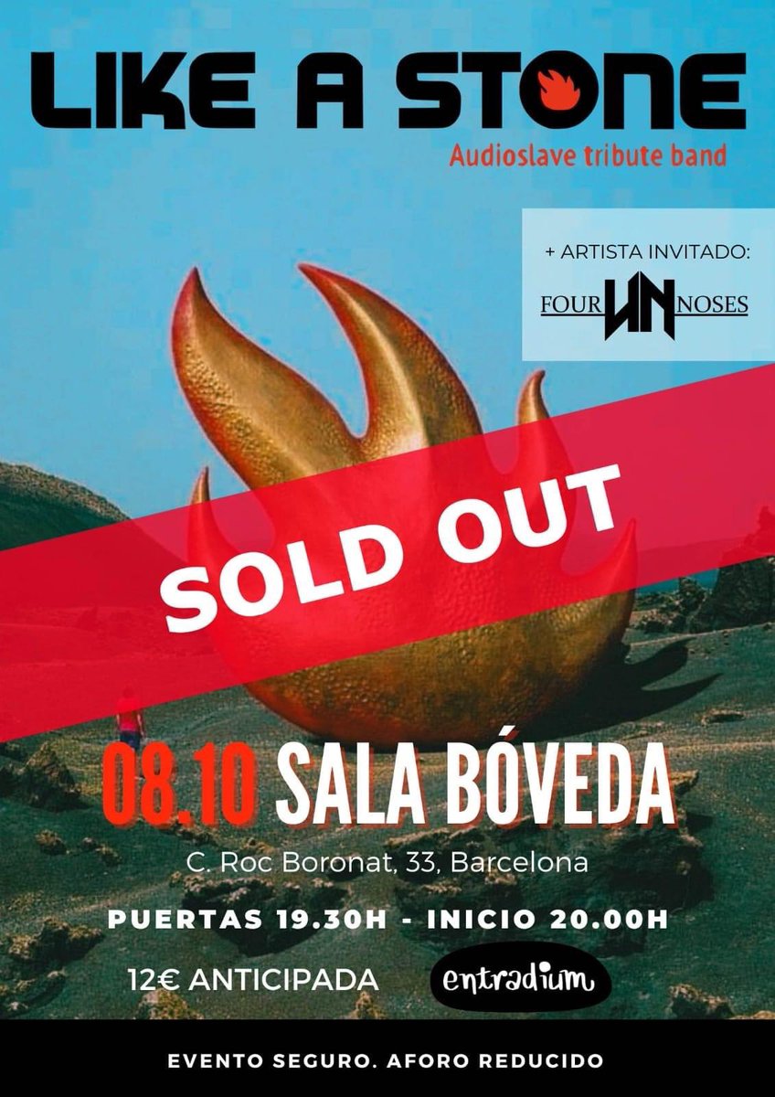 Volvemos a los escenarios con SOLD OUT!