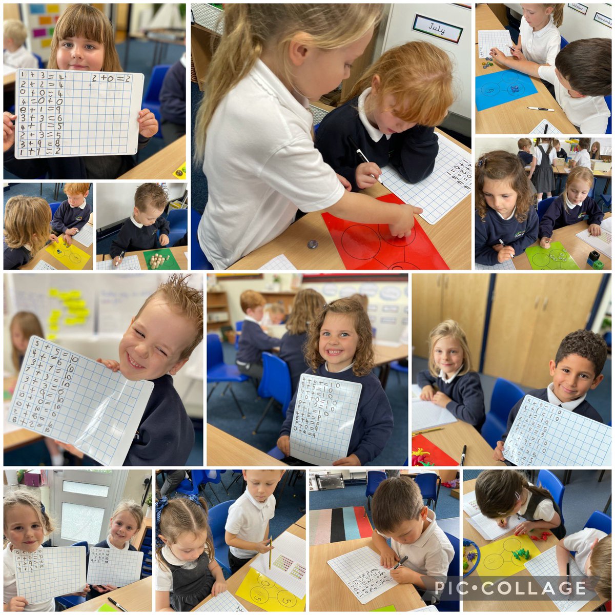BarntonMrsF's tweet photo. Lots of marvellous maths today in Year One! We used a part- whole model to help us find number bonds for numbers within 10. Ask us to show you how we do it! #BCNPSMaths #BCNPSInspire @BarntonMrsL @BarntonMissB_ @BarntonMissC https://t.co/CzwCoECFqC