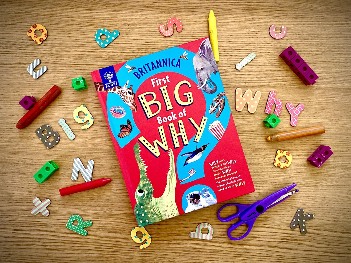 faeryartemis's tweet photo. Perfect for 4+/KS1 & my Tinyfae is the #Britannica #FirstBigBookOfWhy introduces the concept of encyclopaedia, answering questions & exploring ideas in a visually led way.
out Now from @whatonearthbook https://t.co/D1u5bEZb4l