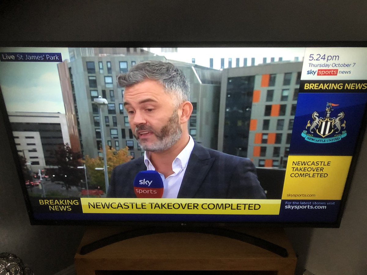 It’s done!! #NUFCTakeover