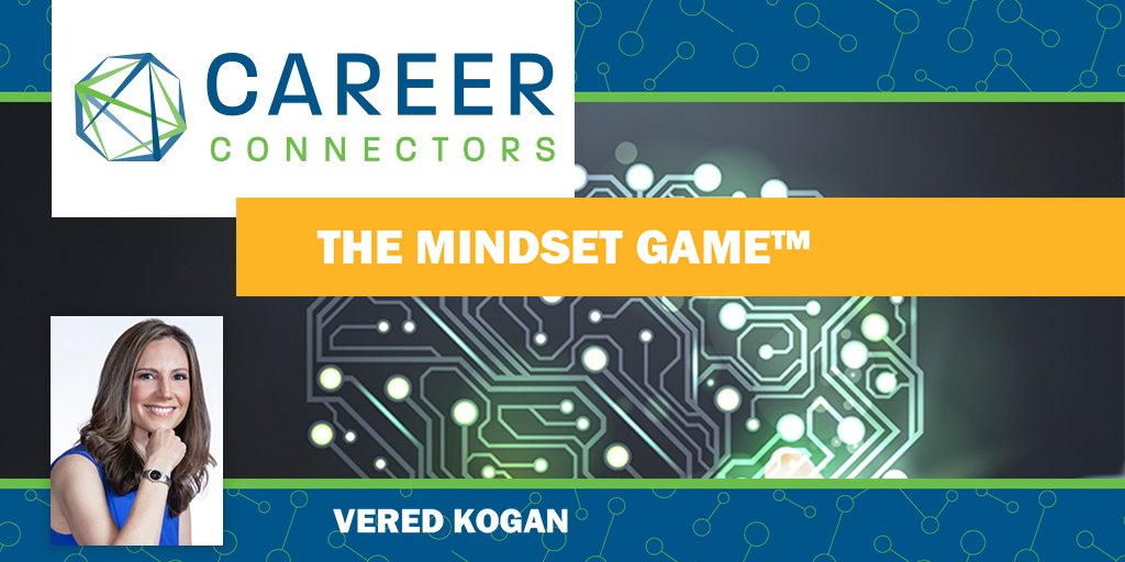 10/14: Vered Kogan will present The MINDset Game®: How to Master Your MINDset to Land Your Next Job.  Exciting opportunities from Vensure, PayPal, Avanade and The Entrepreneur's Source. Register here: bit.ly/CC_EventsAZ