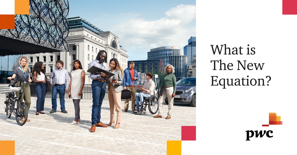 #TheNewEquation is <a href="/PwC/">PwC</a>'s global strategy to help solve society's biggest challenges. It focuses on building trust and delivering sustained outcomes. Visit the website to learn more. pwc.to/3zMnYnq