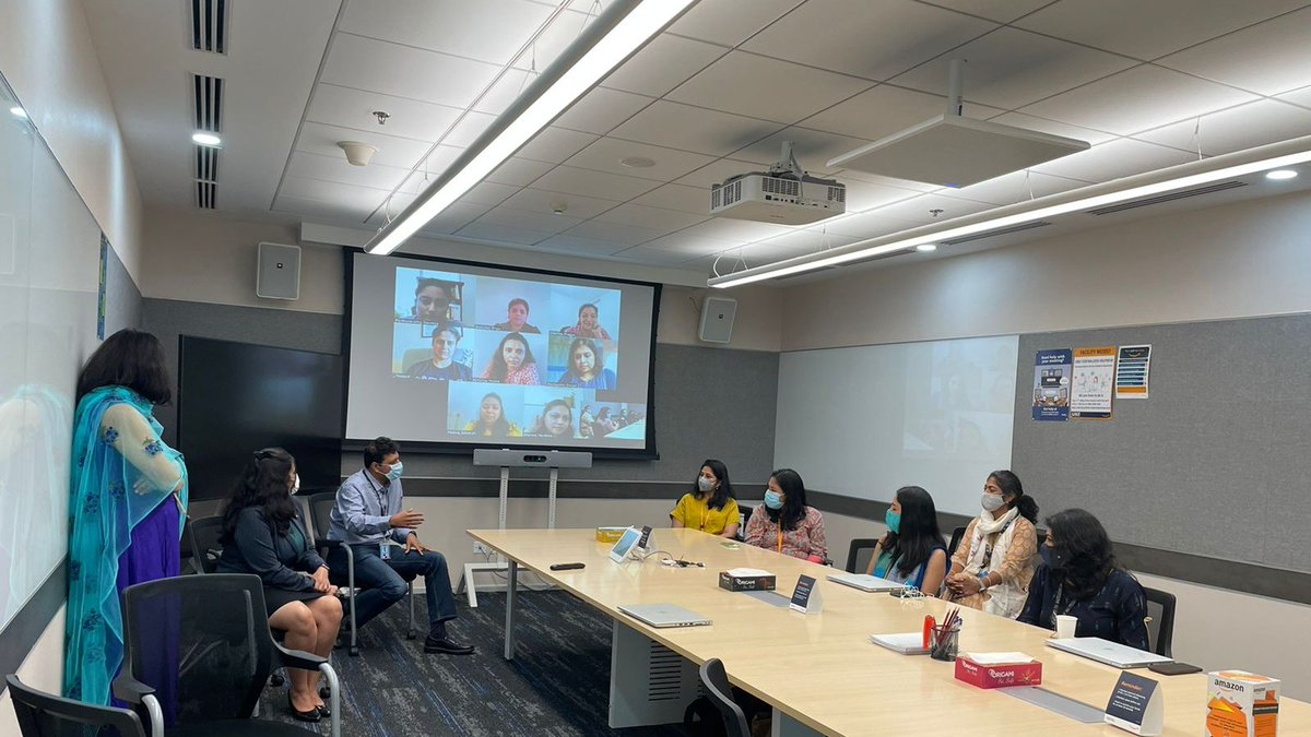 AmitAgarwal's tweet photo. Attended a human library with women leaders in our Bangalore office. 

So many moving stories of gratitude, resilience and optimism. Left me so inspired... Thanks! 

#WomeninLeadership https://t.co/JHlC5dN1qe