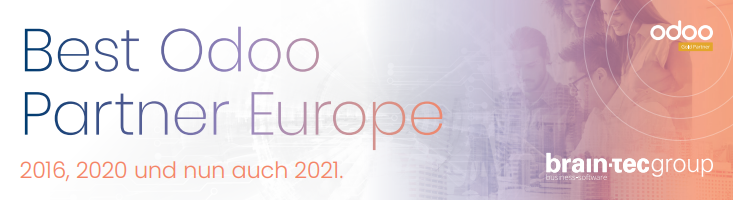 wearebraintec's tweet photo. Hattrick!!!  bt-group wins the third time the "best odoo partner Europe" award!
A big thank you to all brains of brain-tec and our incredible customer base. You all made that possible 🚀 🥳. 🥂#odooexperience #odoo https://t.co/eqo1JsbvcP https://t.co/edLAUuqXT2