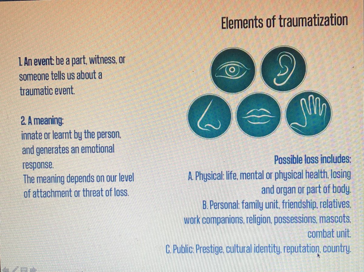 ENoMW's tweet photo. Elements of #traumatization also include low self esteem, difficulties with emotional regulation, anxiety, perception that it is impossible to escape accompanied by dissociation in order to be able to escape that state of being. https://t.co/xSNnKjdU35