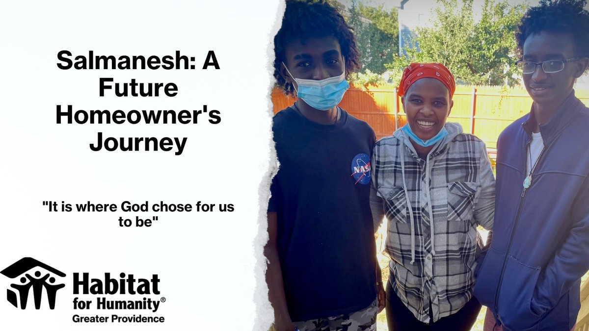 HabitatPVD's tweet photo. HabitatPVD is proud to welcome Selmanesh and her family as one of the first families accepted into our revamped Homeownership Program. 

Read the full article about Selmanesh and her story HERE:
https://t.co/8qgsuFHxVg

#habitatpvd #habitatforhumanity #homeownership https://t.co/cTXkcvBSi9