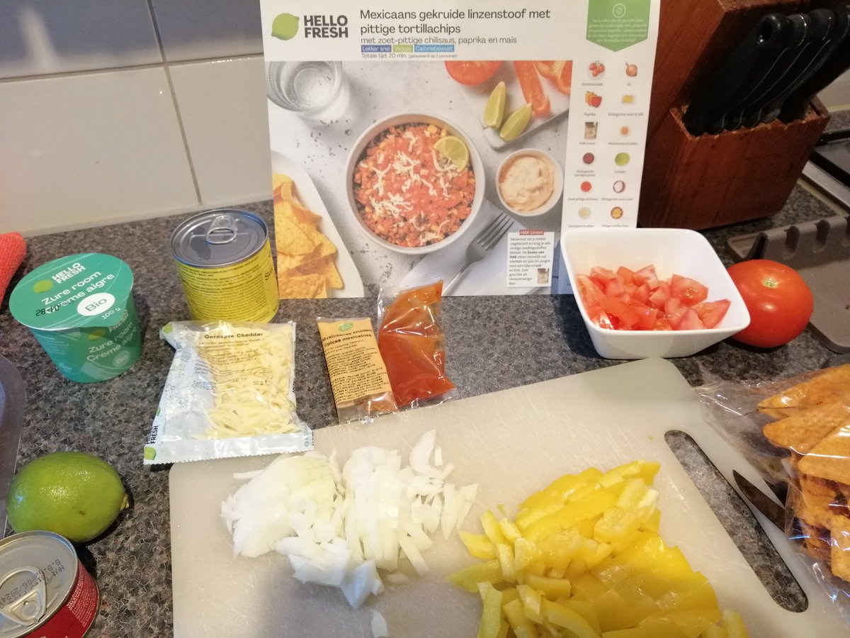 Hey@Hellofresh, geen linzen in mijn pakket, en nu🙄
