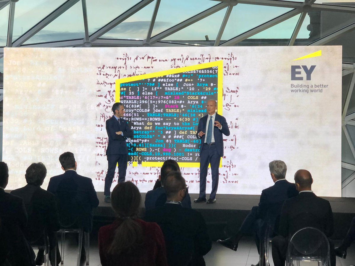 Abbiamo di fronte una grande opportunità di trasformazione, per realizzarla dobbiamo far convergere Paese, Aziende e Persone di presente e futuro con due requisiti: grande capacità di execution e visione internazionale.
M. Antonelli, CEO di EY in Italia, chiude l'#EYDigitalSummit