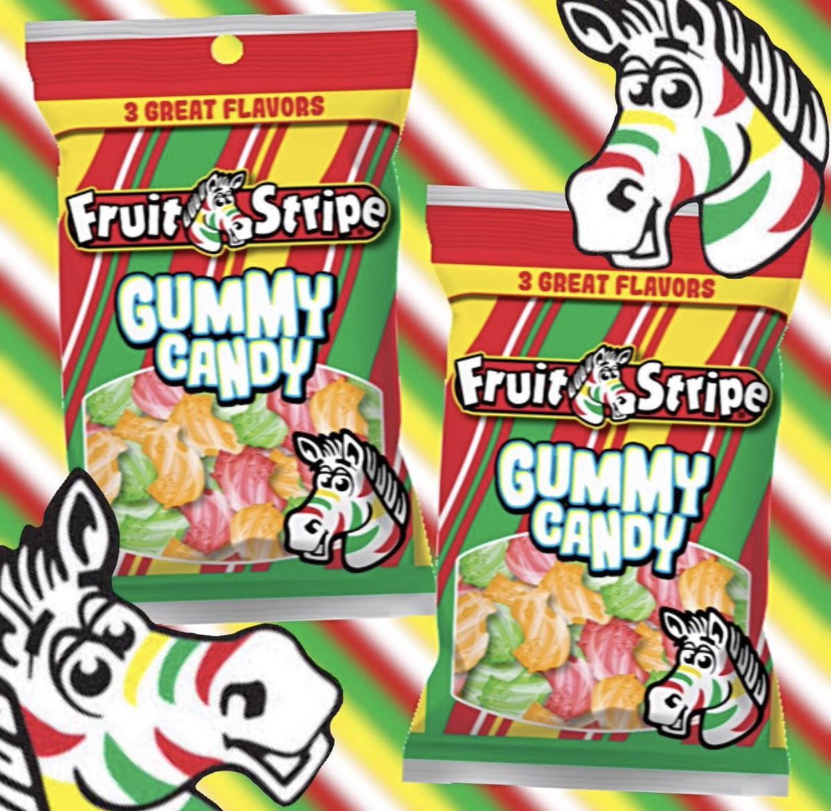 FruitStripes's tweet photo. 3 great flavors = 3 great seconds of flavor! https://t.co/wNa3nD2nit