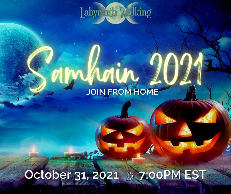 Labyrinth_Walk's tweet photo. Our Samhain Join from Home event will take place on October 31, 2021 at 7:00pm EST. Each kit will include everything you need to participate in ritual. 

Get your kit here! 👇👇👇
https://t.co/Lr7K5Yz7xe

#labyrinthwalking #samhain #liveritual  #pagan #witchy #myrtlebeach https://t.co/VJVfvQ7XlF