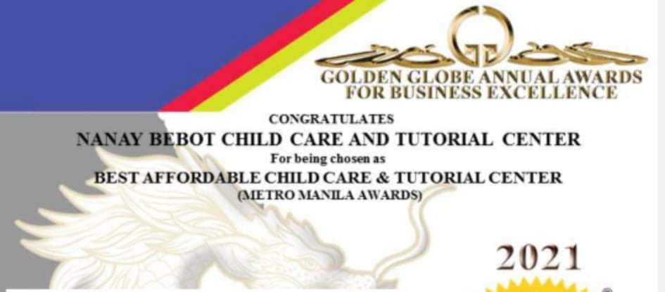 emmacobar's tweet image. Thank you GGAABE!!! 

#NanayBebotChildCareandTutorialCenter
#GoldenGlobeAnnualAwards2021