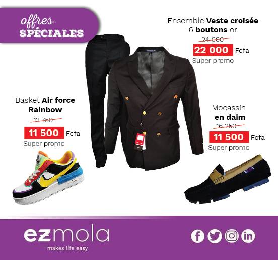 ezmola1's tweet photo. Profitez d'articles d'exception à des prix préférentiels. Rendez-vous sur https://t.co/uiBeuOhBwX pour en voir d'avantage
#EZMOLA
#EZPromo
#MakesLifeEasy https://t.co/UkPAJLrVzW