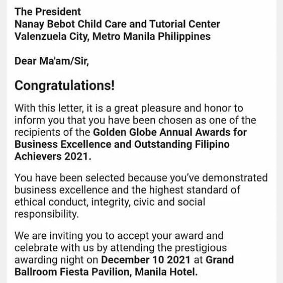 emmacobar's tweet image. Thank you, GGAA!!!

#NanayBebotChildCareandTutorialCenter
